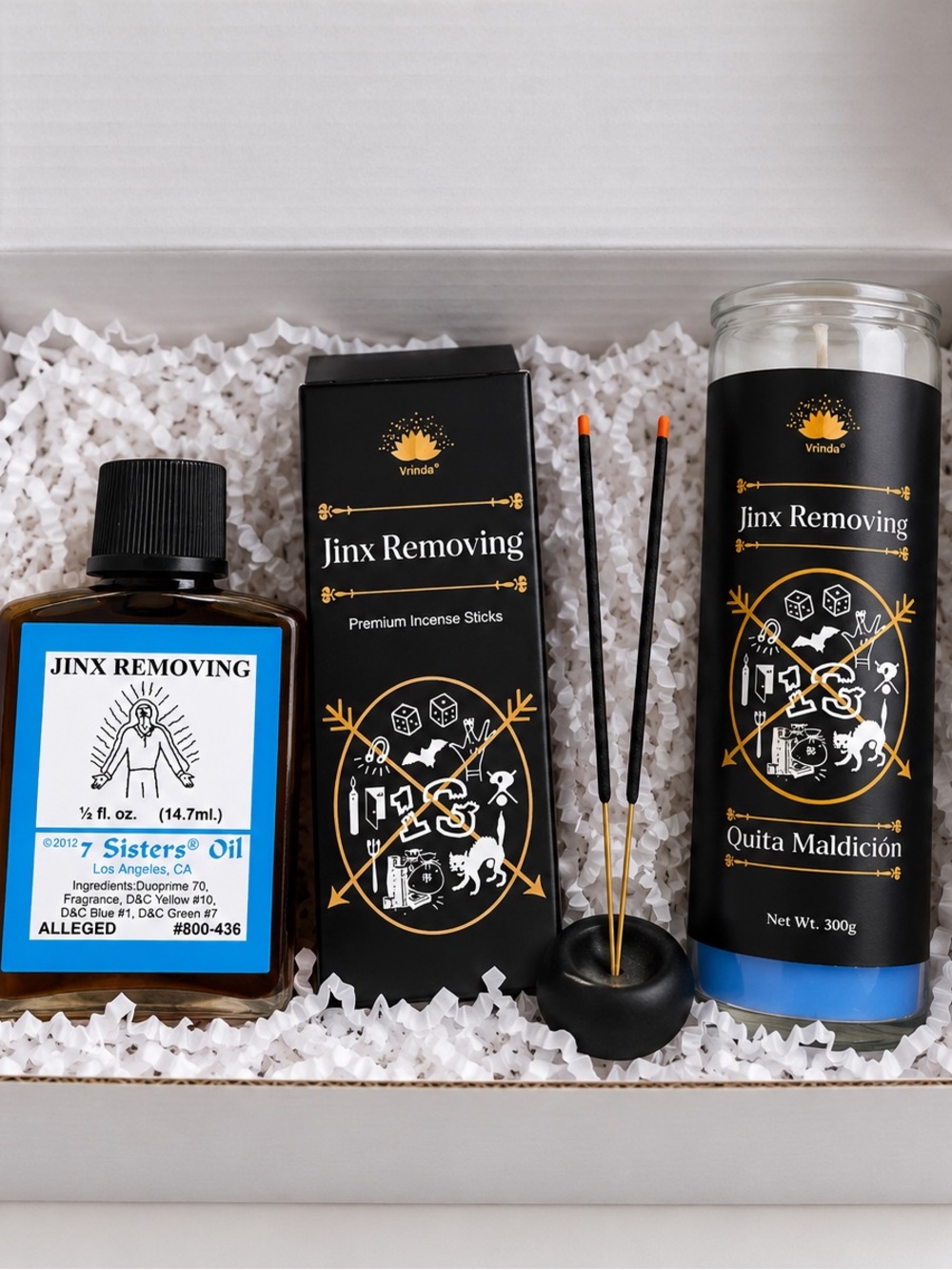 Jinx Removing ritual bundle